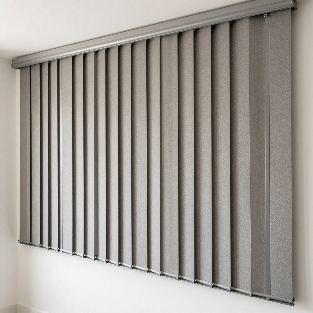 Custom engineered blinds in architectural space